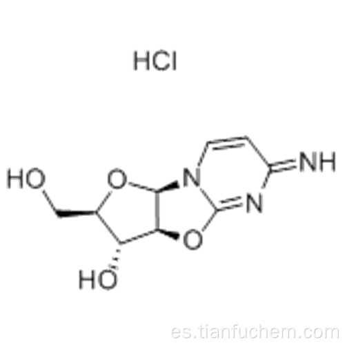 Hidrocloruro de 2,2&#39;-anhidro-1-beta-D-arabinofuranosilcitosina CAS 10212-25-6